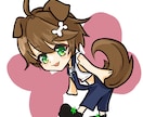 商用利用可☆ミニキャラ/SDキャラ描きます 動画やグッズ、ヘッダー、アイコンにつかえる イメージ3