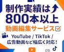 YouTubeなどの動画編集を高品質でお届けします TikTok編集、サムネイル作成も承ります！ イメージ1