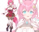 立ち絵、キービジュアル制作します お好みのオリジナルキャラクターをお描きします！ イメージ4