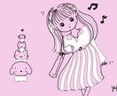 手描きのかわいいアイコンを描きます かわいい親しみのあるイラストが得意です。 イメージ2