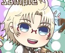 アイコンを可愛い2頭身キャラで描きます！ます 可愛いキャラがお好きな方は是非！ イメージ4
