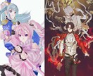 最短2日/動画サムネ、立ち絵など描きます 厚塗りで描かれたイラストを制作します！ イメージ3