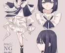 一枚絵イラストをお描きします 雰囲気のあるイラストをお求めの方へ イメージ2