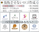 イメージの明確な方！格安で高品質のロゴ作成します あなたの想いを価格以上の価値で形に！新しい門出を応援します イメージ1