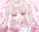 SNSで使えるアイコンを制作いたします オリキャラがいなくてもOK！キャラクター作成もお手伝いします イメージ2