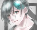 お好きなアイコンやヘッダーお描きします 綺麗系、透明感がある絵が好きな方へ！ イメージ2