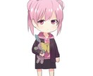 アイコンを制作します 等身キャラとミニキャラアイコン両方描けます イメージ2