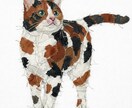 猫・ペットの布コラージュ作品を制作します 写真から布と手縫いでペットアート制作 イメージ8