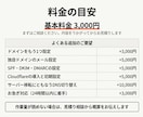 独自ドメイン・DNS・SSLの設定を代行します Aレコード・CNAME・MX・SPFの設定やSSL化に対応 イメージ4