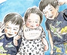 誇張しない似顔絵描きます あたたかみある手描き水彩。贈り物にピッタリです♪ イメージ10
