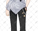 IRIAM・Youtube配信用立ち絵描きます 配信者・歌い手・TRPG！男女問わず世界観に合わせ制作します イメージ5