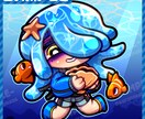 ミニキャラ制作します 可愛くポップな雰囲気のデフォルメキャラをお描きします。 イメージ4