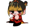 ディフォルメされた人物を描きます ちっちゃくて可愛いキャラクターのイラストが欲しい方に！ イメージ1