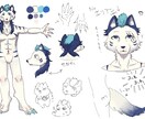 Vtuberのデザインをします Vtuberの基礎となるデザインイラストを描きます! イメージ1