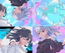 イラスト・アニメーション合わせてMV制作します デザイナー歴10年、世界観・細部までこだわったMV制作します イメージ8