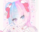 個性的なかわいいイラスト描きます 気軽に依頼できるお値段価格です！ イメージ4