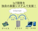 IoT開発を独自の基盤システムで支援いたします デバイス・クラウド完備！IoTの有効性の検証に最適です！ イメージ1