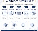 集客・お問い合わせにつながるLP制作します 構成・デザイン・コーディングまで一括対応 イメージ5