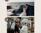 おしゃれな結婚式ウェルカムボード作成します 選べるデザイン12種類！データ納品orパネル納品も選べます◎ イメージ6