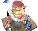商用OK！プロがお手頃価格でイラスト制作いたします 商業品質のイラストをお手頃価格で提供します！ イメージ5