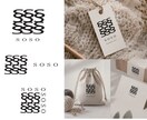 シンプルな文字を活かしたロゴデザインを制作します 文字を活かし、お店の想いを形にするロゴをご提案します。 イメージ4
