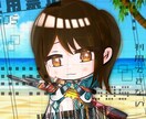ゲームキャラクターのかっこいいミニキャラ描きます SNS、アイコンにどうぞっ！！ イメージ1