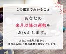 12月～来年2月までの「あなただけの運勢」占います 実績7件までの限定価格！あなたの3か月間を予測します。 イメージ2