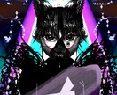 モノトーン系の1枚絵・人物描きます アニメ系のかわいい絵も描きます! イメージ2