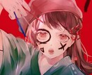 あなたのオリジナルキャラを描きます かわいい・アニメ風な立ち絵、サムネイルイラスト イメージ1
