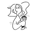 ゆるいアイコンイラスト描きます (線画、4色程度のゆる〜いイラスト) イメージ3