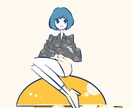 似顔絵・アイコン描きます めっちゃ可愛いレトロポップイラストです(^^) イメージ3