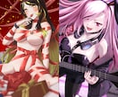商用利用込みでイラストを描きます あなたのオリジナルから二次創作まで用途に合わせて描きます！ イメージ3