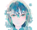 可愛く儚いアイコンお描きします SNSアイコンにいかがでしょうか！ イメージ5