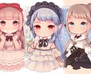 アイコンなどのイラスト描きます かわいい女の子のイラストが得意です！ イメージ5