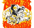 オリジナルマーチ、イベントTEEのデザイン描きます あなたのショップ、クルー、イベント、バンドを盛り上げよう！ イメージ5