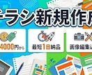 最短当日納品！プロが作る高品質チラシ作成します 低価格・高品質・スピーディーな対応！無制限で修正受け付け！ イメージ1