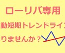 最強のローリバトレンドライン自動描画できます ローリバトレンドラインは引かなくてよいです！お任せください！ イメージ1