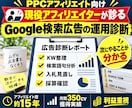 PPCアフィリエイトのGoogle広告を診断します リスティングアフィリエイター中心｜利益重視で分析 イメージ1
