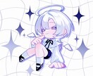 実績作りのためお値下げ中！ミニキャラを描きます 様々な用途でご利用可能なポップで可愛いミニキャラを描きます！ イメージ3