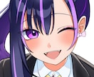 SNS用アイコン作成いたします 厚塗りでパッと目を引くアイコンを描きます イメージ3