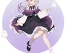 立ち絵・MVイラストなど！可愛いイラスト描きます アニメ系、リアル寄りなど、絵柄や塗りの変更対応してます！ イメージ3