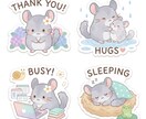 写真1枚から可愛いLINEスタンプを作成します 世界に一つだけの「うちの子」LINEスタンプをお作りします イメージ2