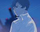 シンプルな厚塗りの1枚絵を描きます 動画、ヘッダー、アイコン用など イメージ4