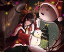 可愛い女の子を含む背景付き一枚絵を描きます キャラクターの衣装から背景の描き込みまでこだわります イメージ1