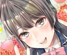 SNSアイコン・サムネ・かわいいイラスト描きます 可愛い女の子のオリジナルアイコン、動画用サムネ等お求めの方！ イメージ3