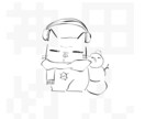 ゆるかわいい動物アイコン作成します 独特でふざけた表情がかわいいアイコン提供致します。 イメージ1