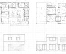 建築家が家の間取り図面、外構図面をセットで考えます 変形土地で中々いい間取り、外構ができない方にオススメです！ イメージ7