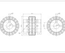 PDF・手書き図面を2D CADデータ化します 2D CADのトレースから図面作成・修正まで丁寧に対応します イメージ6