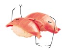 おどるたべものたちの絵を描きます 手がながい、そこそこダンスはうまい。とおもっている イメージ6