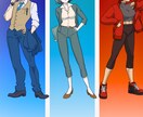 すぐに用意しなきゃいけないTRPGの立ち絵描きます とにかく早く立ち絵を描いてほしい人向け！ イメージ4